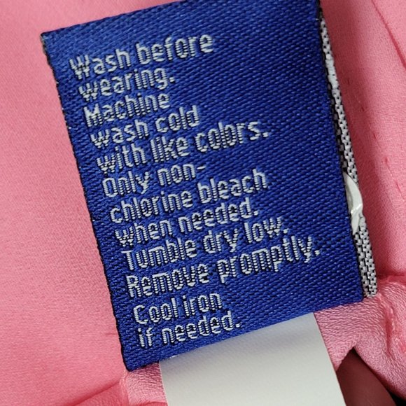 APT 9. Pink Long Sleeve Button Up Collared Shirt Women's Petite Medium PM 1045 - Picture 5 of 8